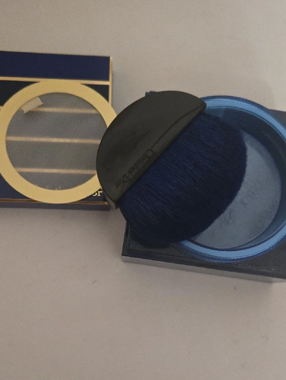 Dior DiorLight Loose Powder 601 Transparent Light - Navy & Gold Label